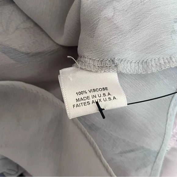 MISA Los Angeles Pink Floral Print Ruffle Mini Dress Women Size S - Picture 9 of 9